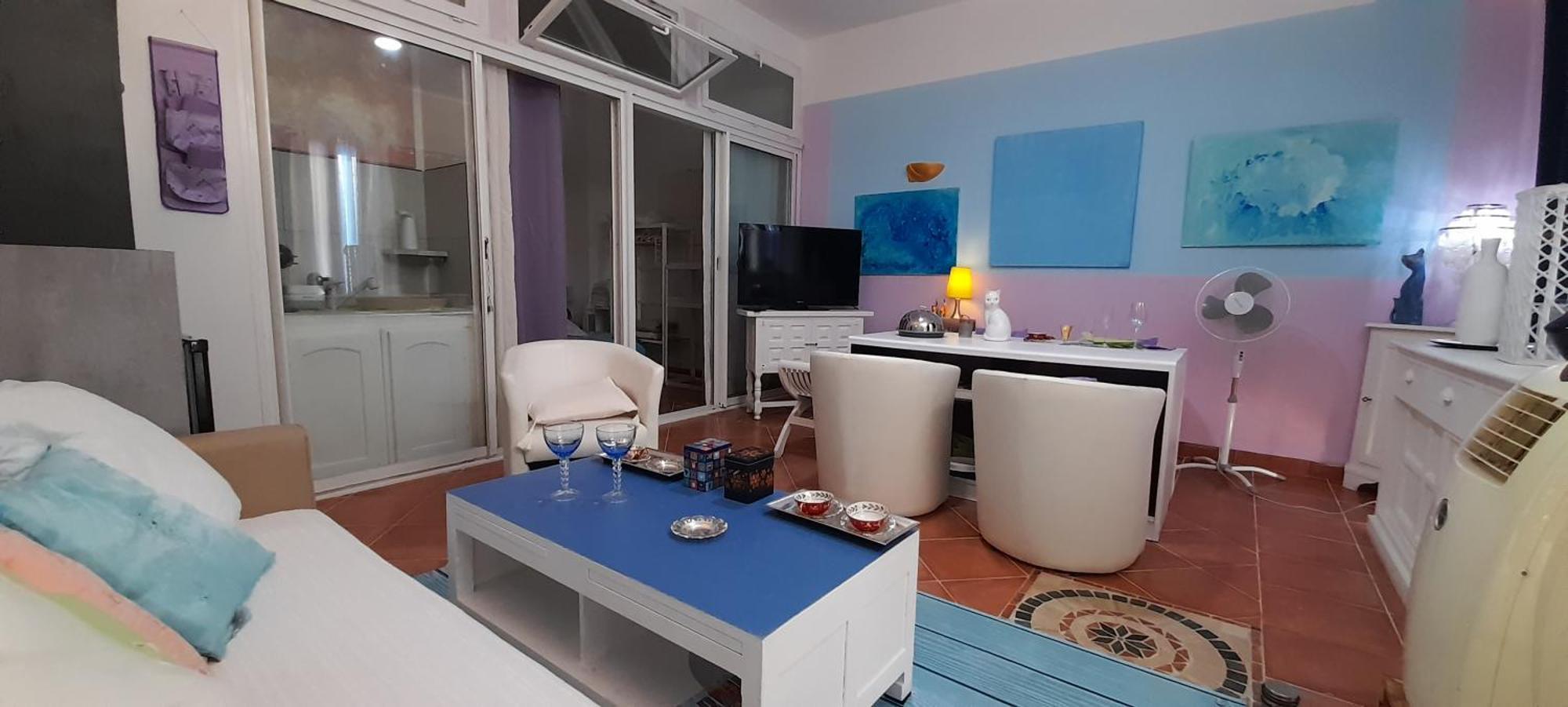 Nice Beau 2 Pieces Atypique-Original 200 M Mer, Promenade Des Anglais, Negresco Exterior photo